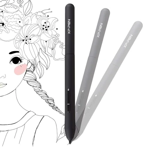 Battery-Free Stylus — Drawing Tablet, XP-Pen