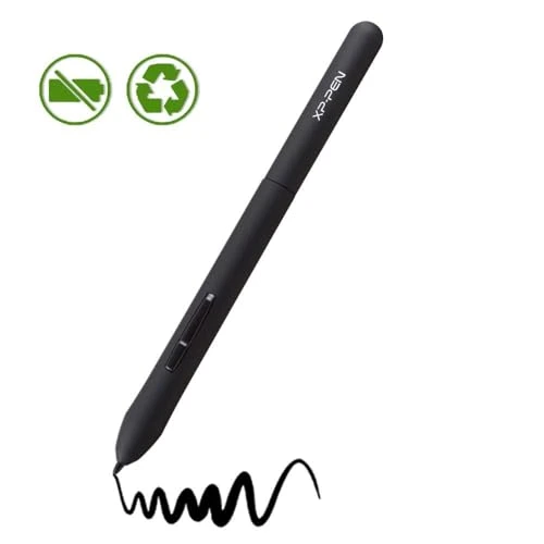 Battery-Free Stylus — Drawing Tablet, XP-Pen