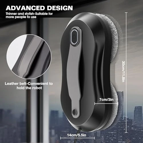 Window Cleaner Robot with Dual Water Spray — Window Cleaning Robot, KUIKIBO