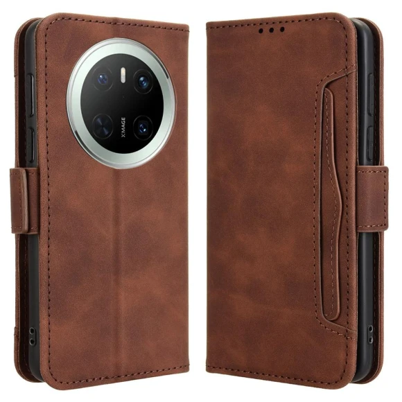 Leather Case Phone Wallet Cover with Multiple Card Slots, Smartwatch 2025