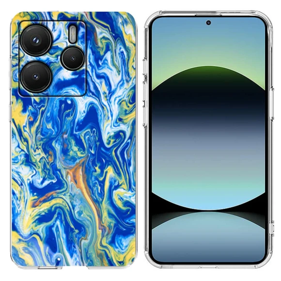 Soft TPU Case with Marble Pattern Printing, Smartwatch 2025