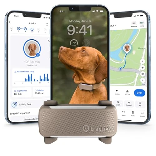 Smart Dog GPS Tracker with Virtual Fence and Vital Signs Monitoring — Dog GPS Tracker, Tractive