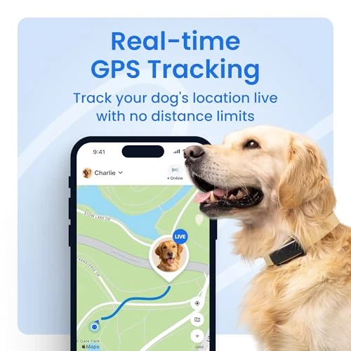 Smart Dog GPS Tracker with Virtual Fence and Vital Signs Monitoring — Dog GPS Tracker, Tractive