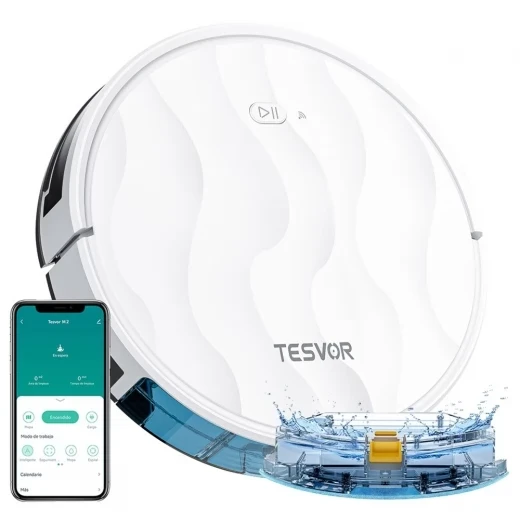 Robot Vacuum Cleaner with Mop Function — Robot Vacuum, Tesvor
