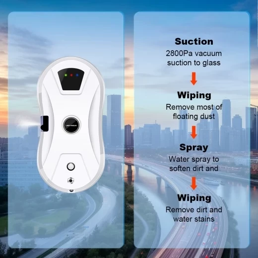 Robot Window Cleaner — Window Cleaning Robot, Liectroux