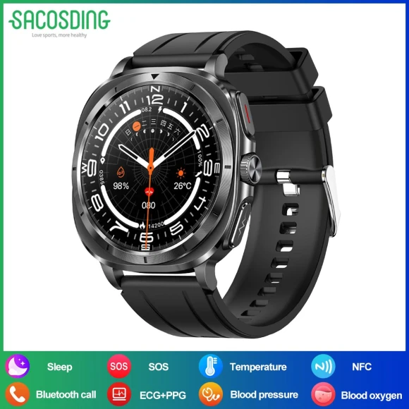 Smart Watch with ECG Monitoring — Smart Watch, SACOSDING