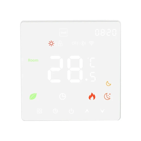WiFi Smart Thermostat with LED Touch Screen — Smart Thermostat, Tuya