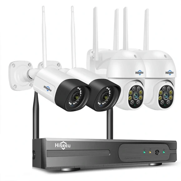Wireless Camera Security System Kit — Security Camera, Hiseeu