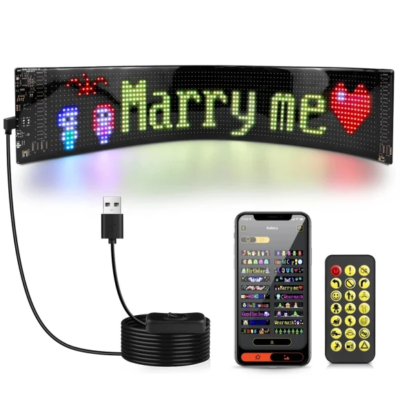 Flexible LED Pixel Screen Strip — LED Strip Lights