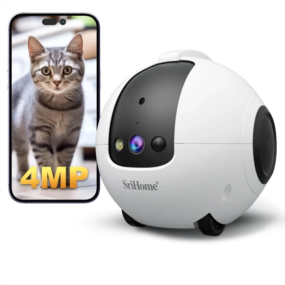 Smart Pet Camera WiFi Mobile Robot — Robot Pet, SriHome