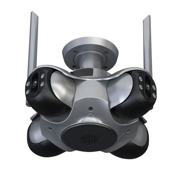 Multi-directional Four-screen Panoramic Home Outdoor HD Ball Wireless WIFI Network Camera — Security Camera, Guudgo