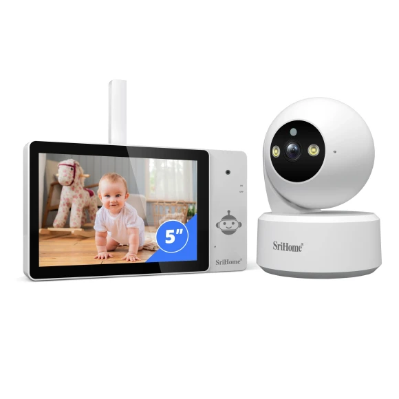 Smart Baby Monitoring Camera Kit with Touch Screen — Security Camera, SriHome