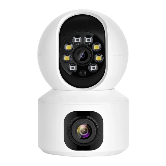 WiFi Baby Monitor PTZ Dual Lens Camera — Security Camera, Hiseeu