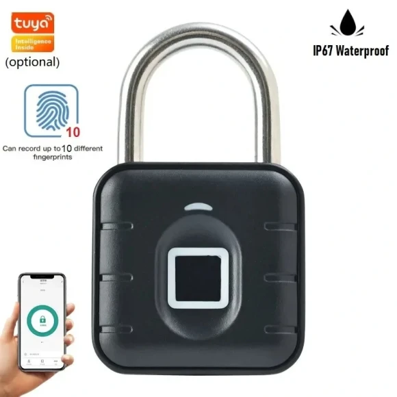 Smart Fingerprint and Password Door Lock — Smart Lock, Tuya
