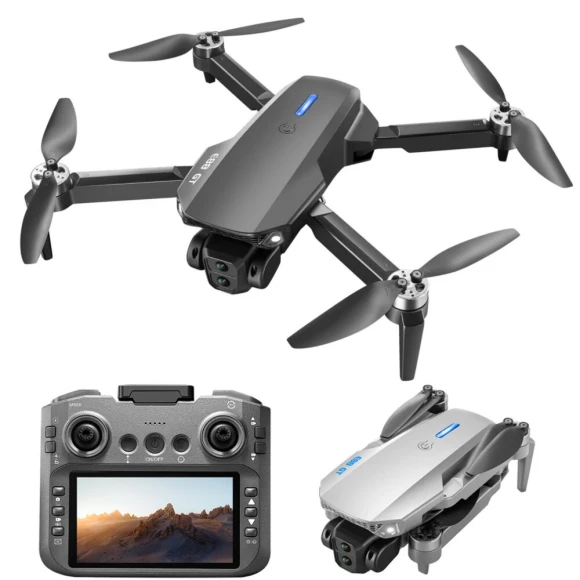 WiFi FPV Drone with Large LCD Screen Controller and Dual Camera — Drone, YLR
