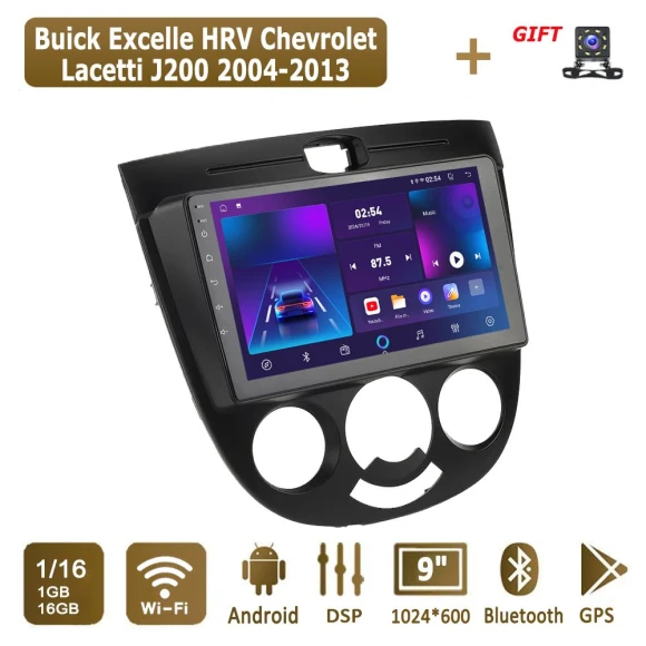 9-Inch Android Car Stereo with Apple CarPlay for Buick/Chevrolet (2004-2013) — Car Infotainment System, icreative