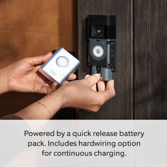 Battery Doorbell Pro with Two-Way Talk, 3D Motion Detection, 1536p HD+ Video — Video Doorbell, Ring