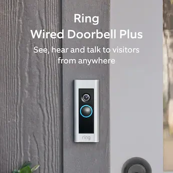Wired Video Doorbell Pro with Advanced Security Features — Video Doorbell, Ring