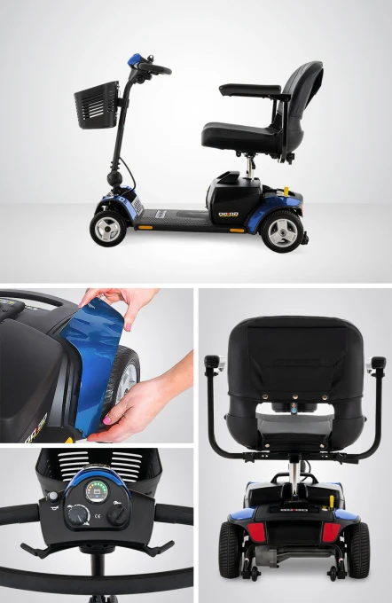 4-Wheel Mobility Travel Scooter — Electric Scooter, Pride Mobility