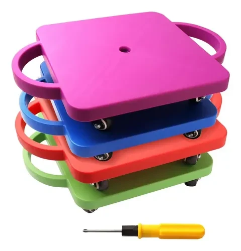 Gym Floor Scooter Board with Handles, GSE Games & Sports Expert