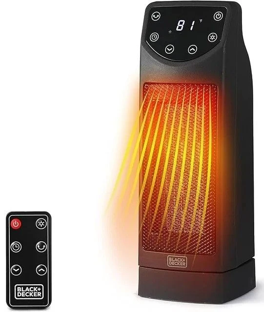 Oscillating Space Heater, BLACK+DECKER