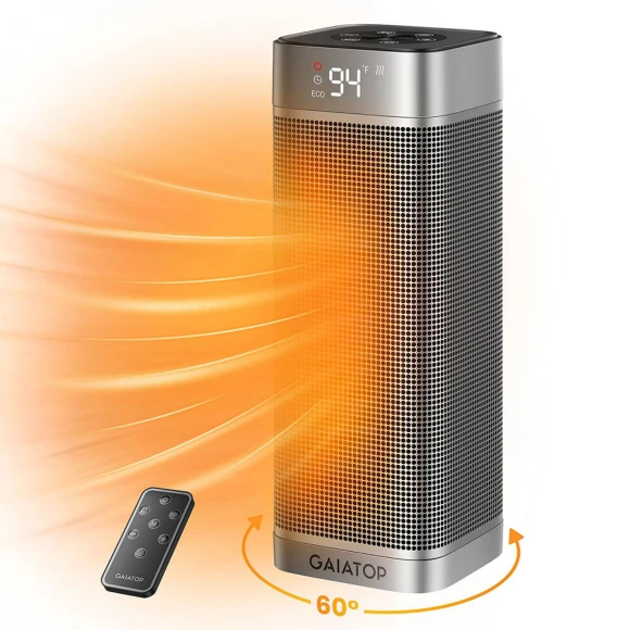 Portable Electric Space Heater, Gaiatop
