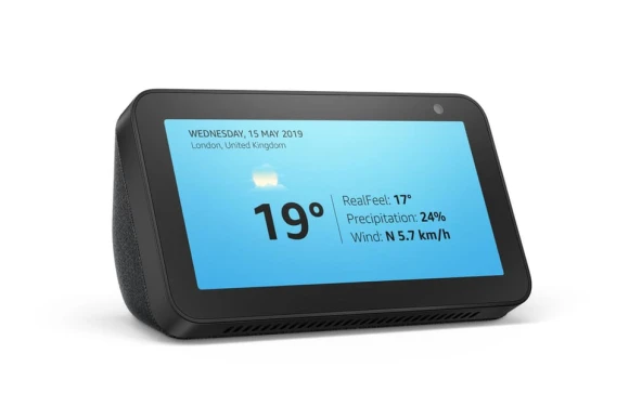 Smart Display with Enhanced Sound, 5.5" Screen, Amazon