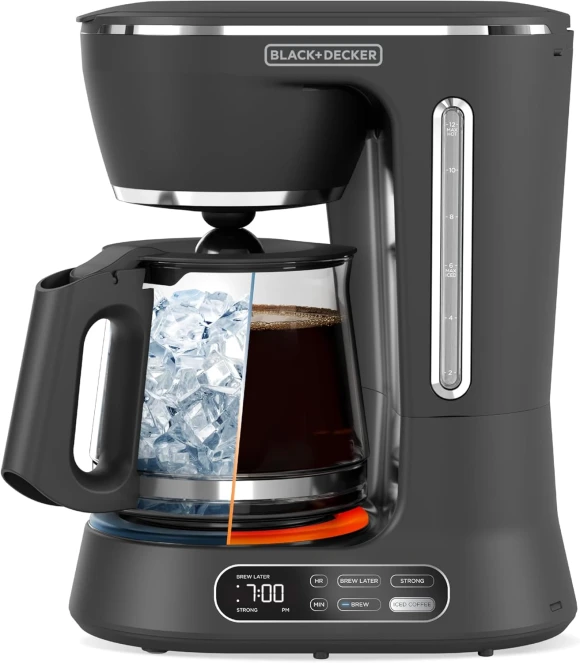 Split Brew 12-Cup Digital Coffee Maker — Coffee Maker, BLACK+DECKER