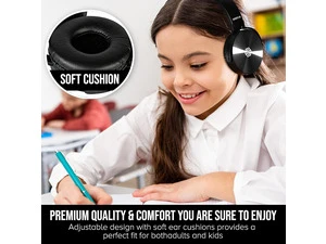 Student On Ear Comfy Swivel Earphones, Sonitum