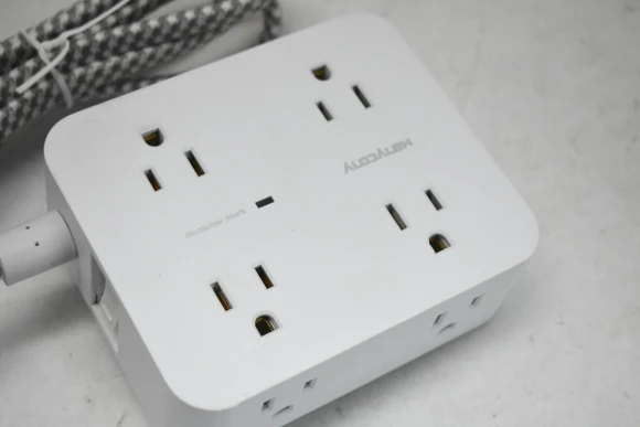 Surge Protector Power Strip with 8 Outlets and 4 USB Ports, HANYCONY