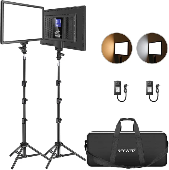 13" LED Video Light Panel Kit, NEEWER