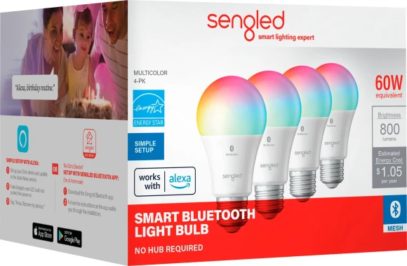 Color Changing Smart Light Bulb — Smart Light Bulb, Sengled