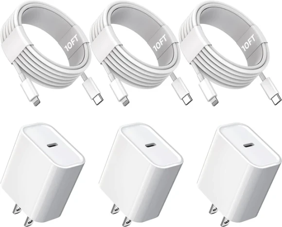 Extra Long 10FT iPhone Fast Charger