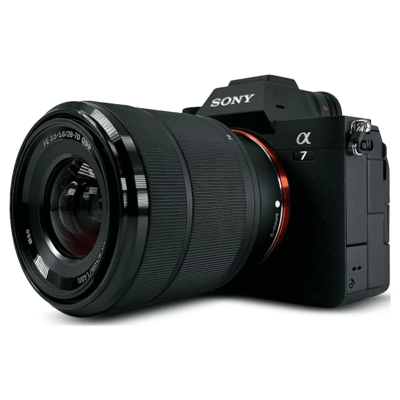 Full-frame Mirrorless Interchangeable Lens Camera with Zoom Lens Kit, Sony