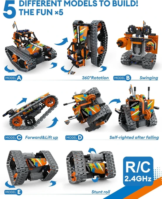 Remote Control Building Kit — STEM Toys, Opmind