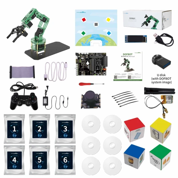 Robot Arm Kit 6DOF, Yahboom