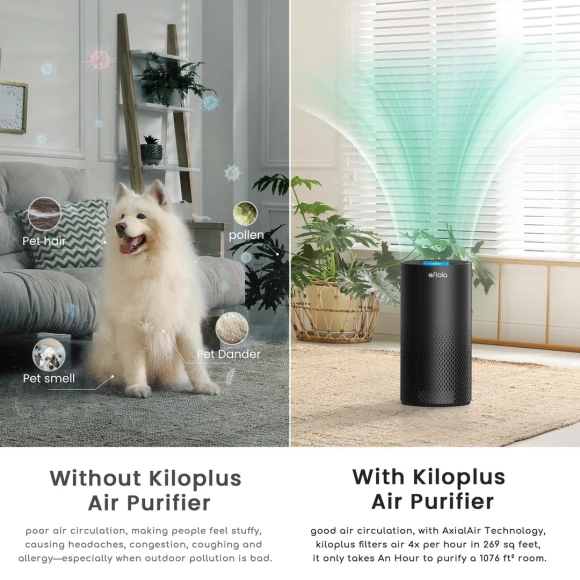 Wi-Fi Smart Air Purifier — Air Purifier, Afloia