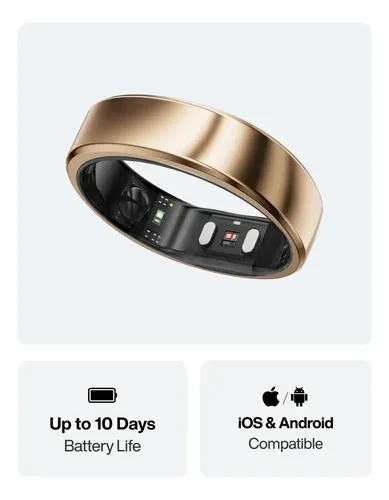 Gen 2 Air, Ultra-Thin AI Smart Ring — Smart Ring, RingConn