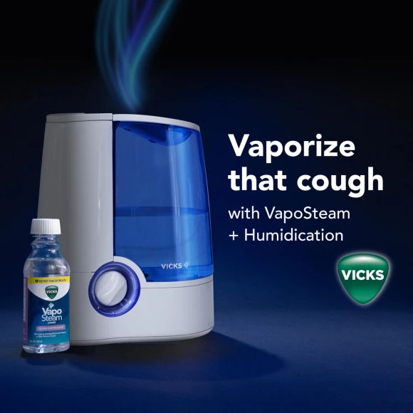 Warm Mist Humidifier — Humidifier, Vicks