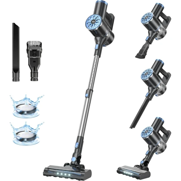 Cordless Vacuum Cleaner with Self-Standing, VIPSUN