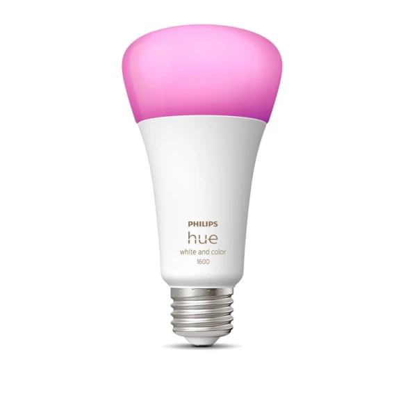 Smart 100W A21 LED Bulb - White and Color Ambiance — Smart Light Bulb, Philips Hue