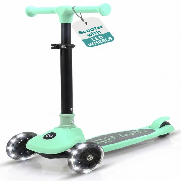 3 Wheel Foldable Kids Scooter, SereneLife