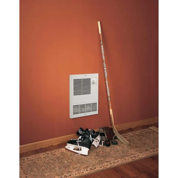 High Capacity Wall Heater with Built-In Adjustable Thermostat, Broan-NuTone