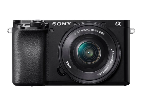 APS-C Mirrorless Interchangeable-Lens Camera with 16-50mm Lens Bundle, Sony