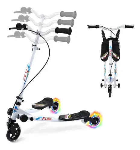 Foldable Wiggle Kick Scooter, AODI