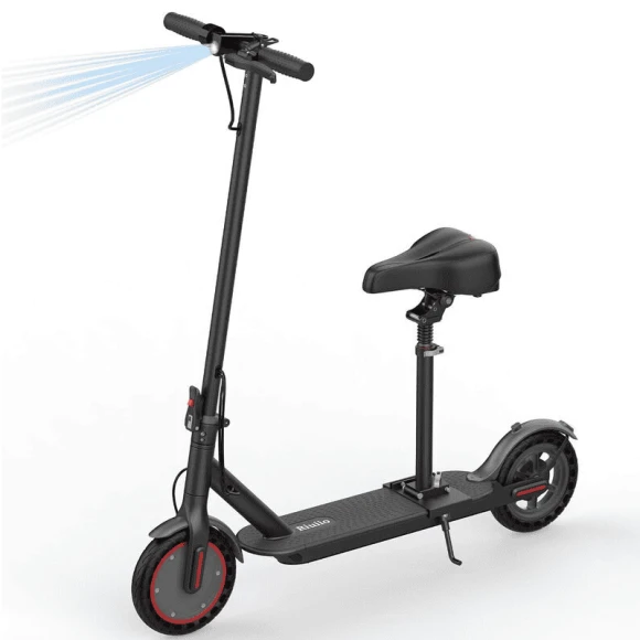 Folding Electric Scooter with Seat — Electric Scooter, Riuiio