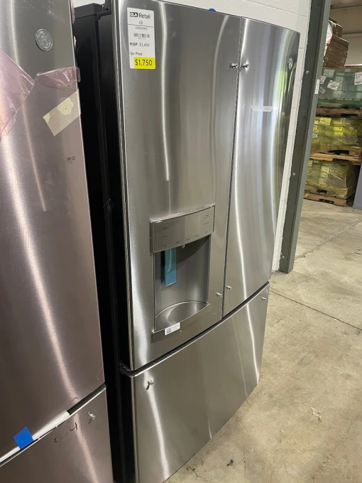 French Door Counter Depth Refrigerator, GE