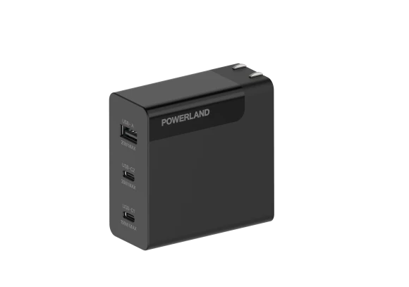 GaN III 3-Port Fast Charging Station, Powerland Technology Inc