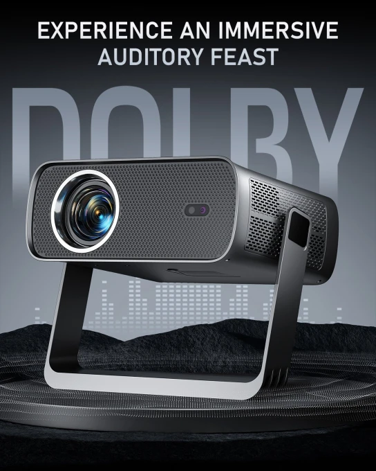 4K Projector with WiFi and Bluetooth, XuanPad