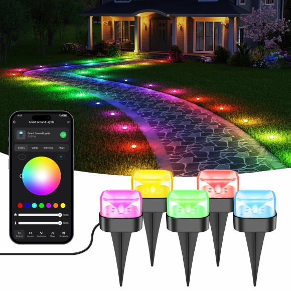 Outdoor Ground Lights, Brizled